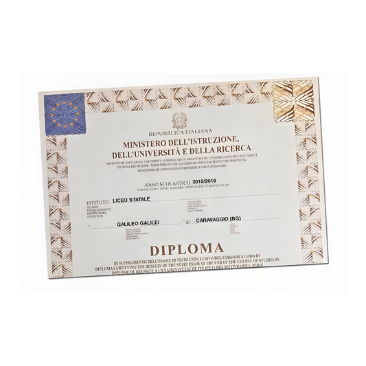 DIPLOMA - CERTIFIED TRANSLATION